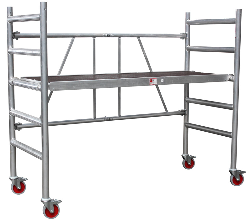 Jumbo maalripuki alumiiniumist liigendraam ratastel 178SK 178x74x180 cm