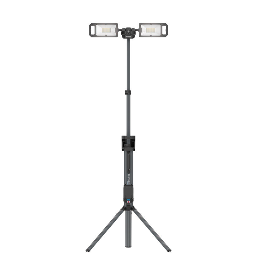 Scangrip Connect Tower 8 akuvalgusti statiivil 2 lambiga  8000 luumenit