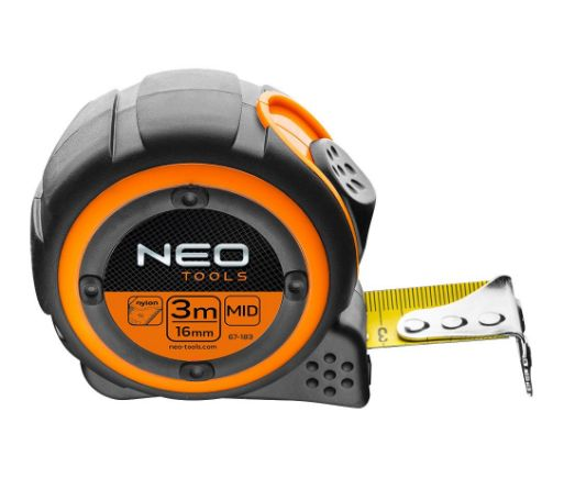 NEO magnetiga mõõdulint 3mx16x mm, klass II