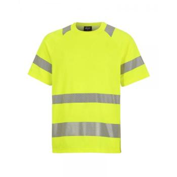 Gesto helkuritega HiVis kollane t-särk, EN20471 kl 3