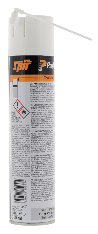 Paslode Puhastussprei (300ml)