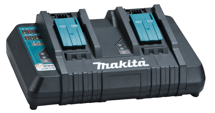Makita akulaadija DC18RD 2-kohaline (14,4-18V)