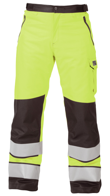 Björnkläder talvepüksid, helkuritega, kollane/must