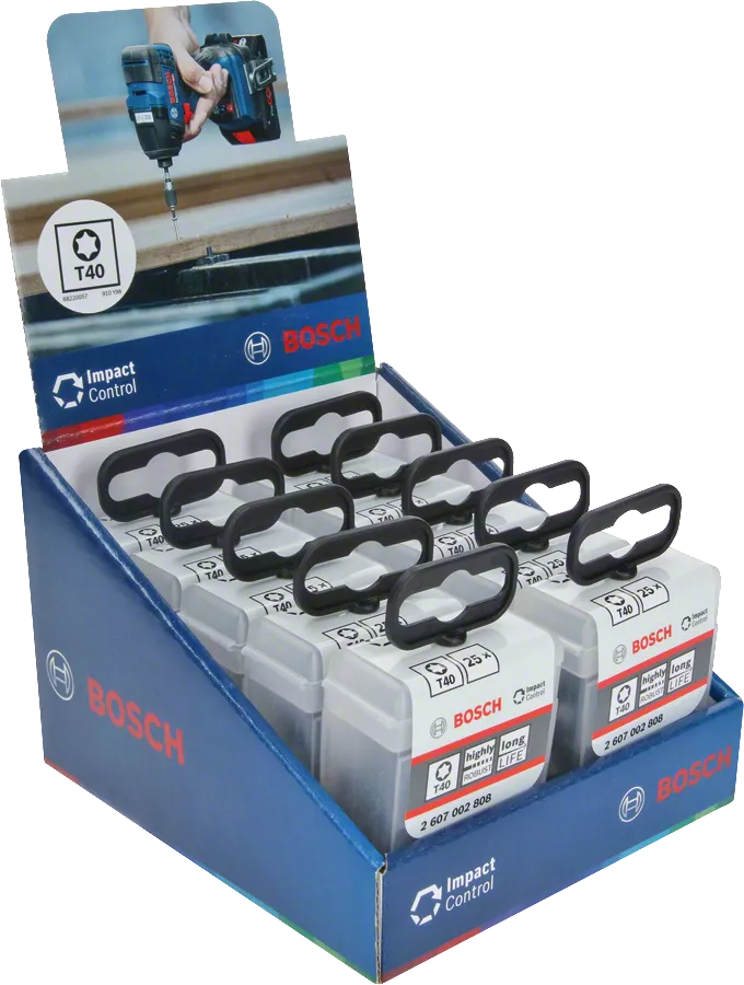 Bosch Impact löögikindel kruvik.otsak, 25mm - TX40 (25tk/karp)