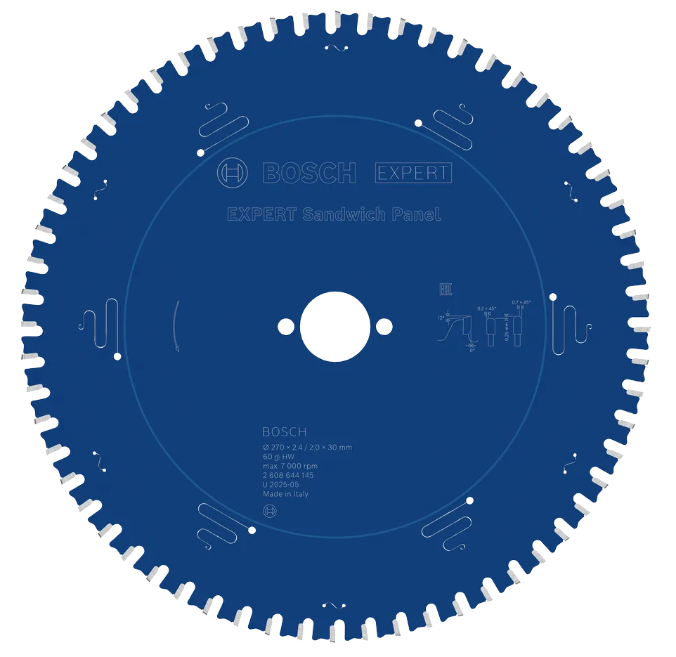 Bosch saeketas Expert SandwichPanel 270x30 /2.4 x 60 hammast