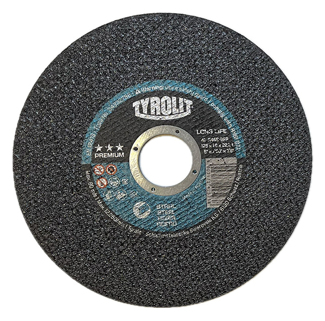 Tyrolit Premium metallilõikeketas *** Ø 125x1,6x22,2 mm A46 S BFP 1tk