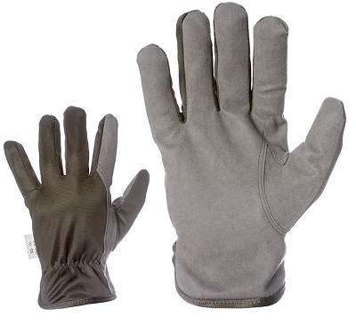 Amara kunstnahast hallid talvekindad fliisvoodrigar