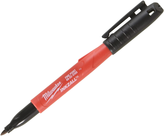 Milwaukee marker, Inkzall, must (1tk)