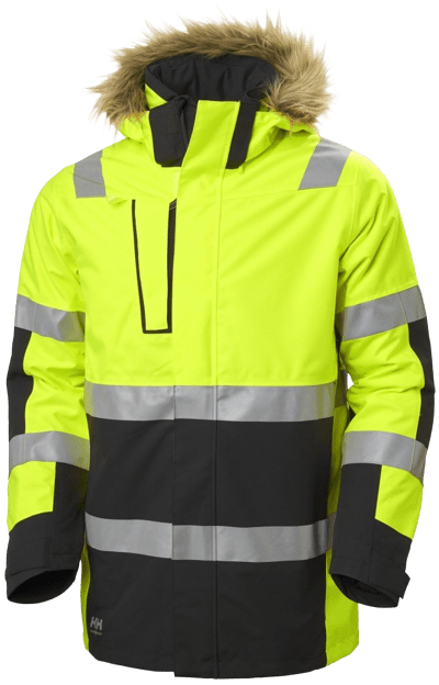 Helly Hansen Alna 2.0 talveparka HI-VIS, kollane/must