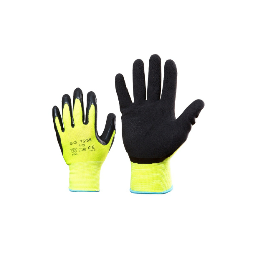 HIVIS polüesterkindad lateks peopesa