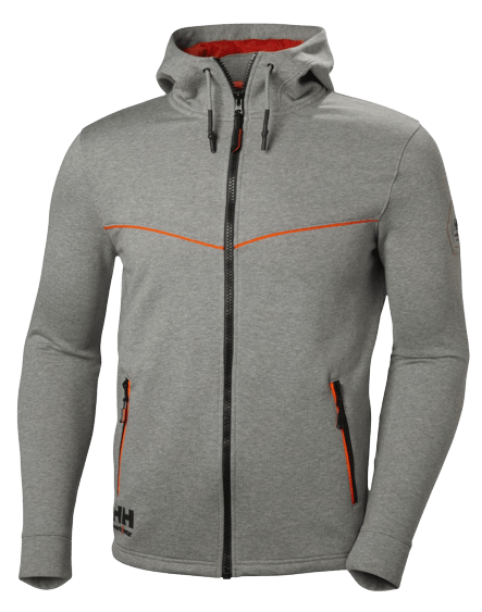 Helly Hansen Chelsea Evolution pika luku ja kapuutsiga pusa, hall