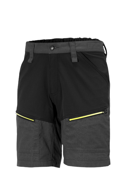 Gesto hiking stretš lühikesed püksid, hall/must