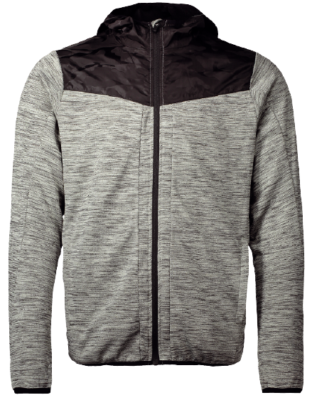 Gesto stretš-materjalist pusa, kapuutsiga, hall