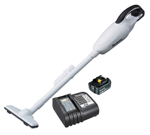 Akutolmuimeja Makita DCL180SFW, valge + 1x 18V 3Ah aku ja laadija