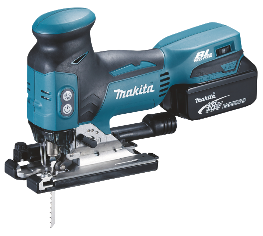 Akutikksaag Makita DJV181RTJ + 2x 18V 5.0Ah akud ja akulaadija
