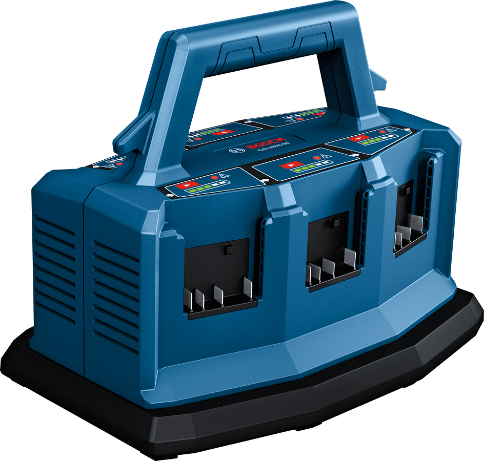 6 kohaline akulaadija Bosch GAL 18V 6-80, 6x8 A