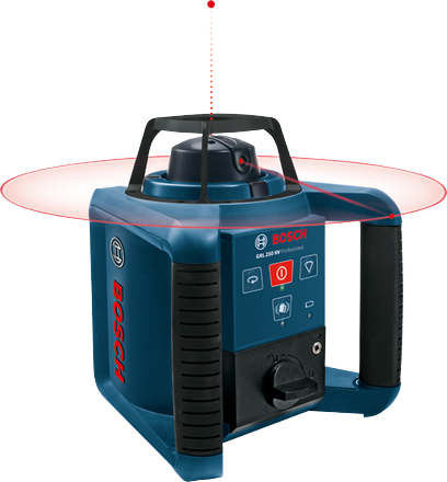 Ristjoonlaser Bosch GRL 250 HV Set [3601K61600]