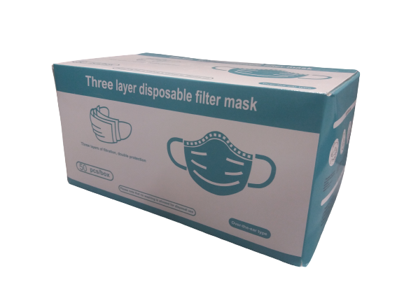 Hügieenimask meditsiini-tüüpi 50tk/pakk