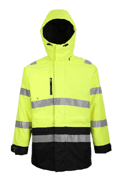 Talvejope Pesso Montreal kõrgnähtav CL2, kollane/tumesinine