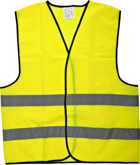 Ohuvest klass 2, helkurid, kollane