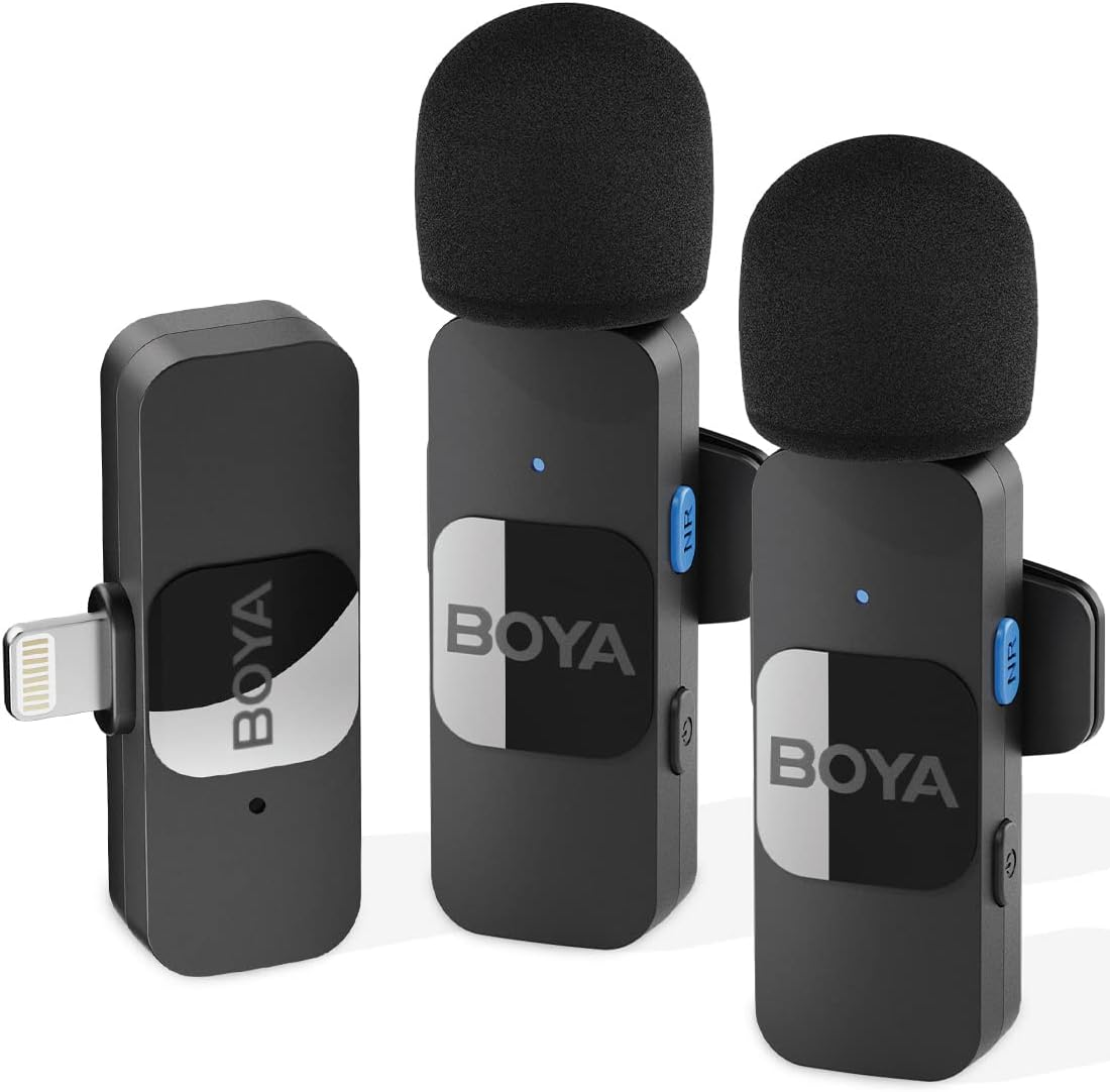 Boya juhtmevaba mikrofon BY-V2 Lightning (Iphonele)