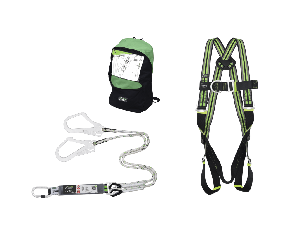 Kratos turvakomplekt - turvarakmed + 2-haruline julgestusköis