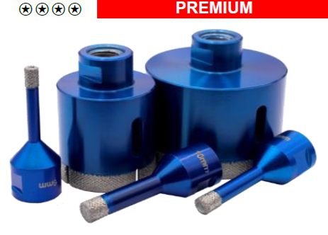 LEO sinine teemantkuivpuur keraamilisele plaadile M14 Ø110 mm