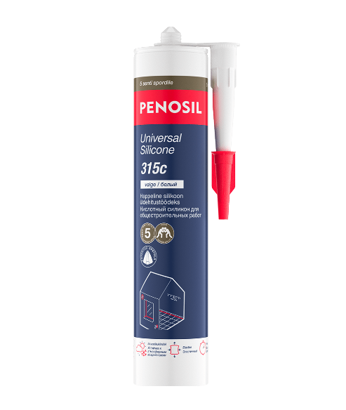 PENOSIL Universal Silicone 315 mitmeotstarbeline happeline silikoon, läbipaistev 280 ml