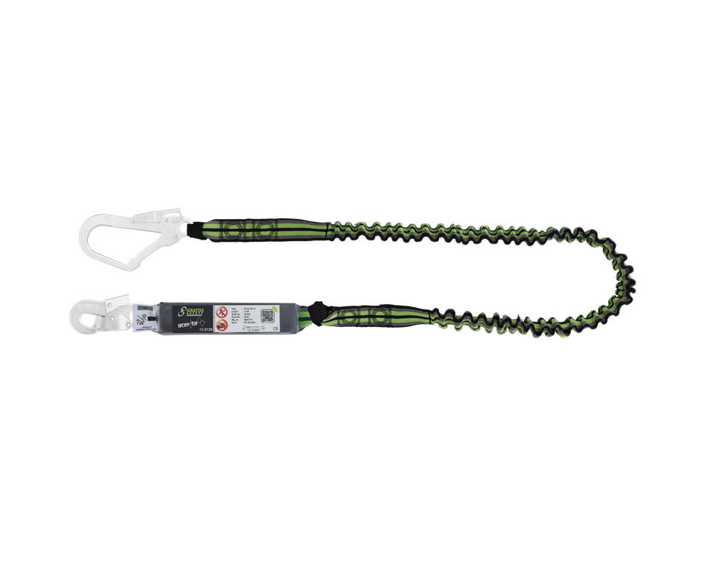 Kratos Hope 1 haruline elastne julgestusköis suure karabiiniga 2m