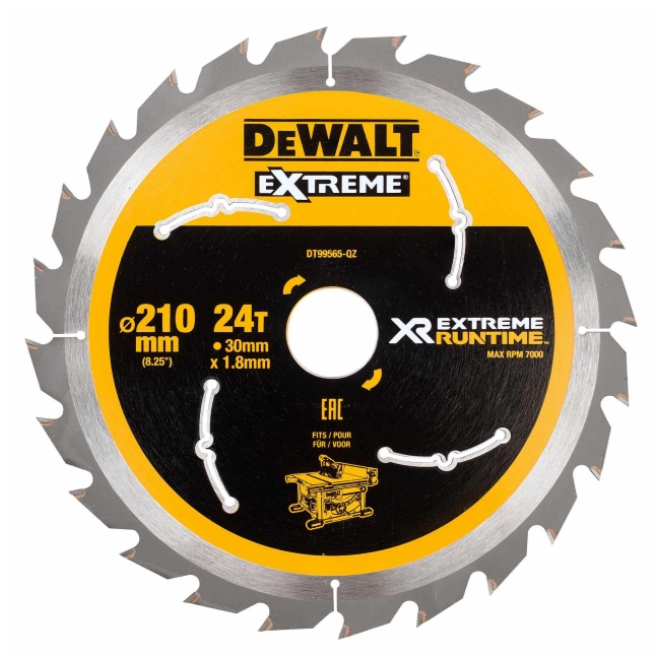 Dewalt järkamissae ketas 210X30MM Z24H XR