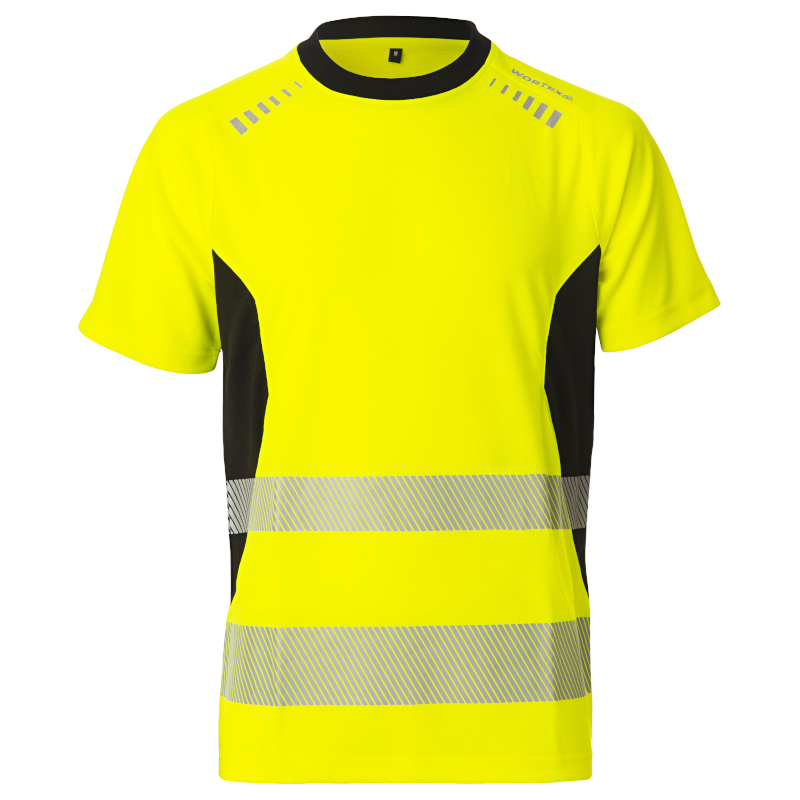 Wortex 911 tehniline hivis t-särk kollane